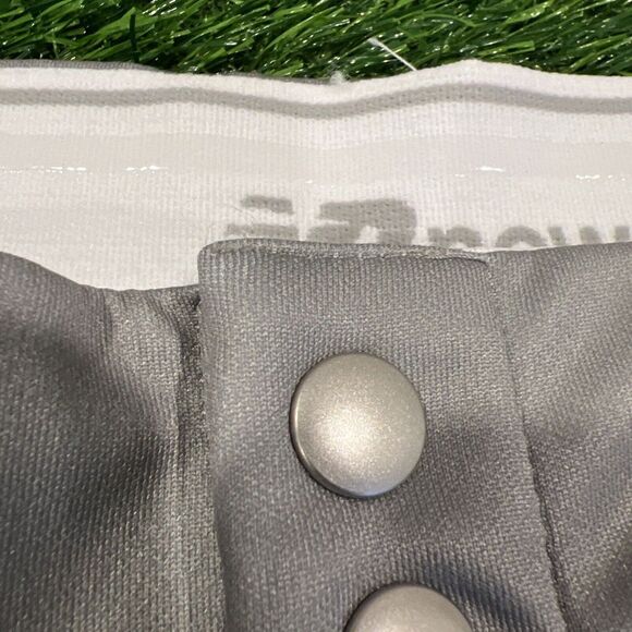 New‎ Balance Baseball Pants 36x33 Gray Piped Joggers Sweatpants [Tag size = 38] - Picture 2 of 10